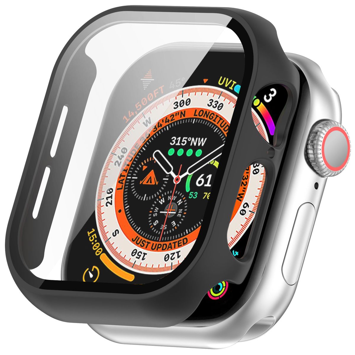 Etui Bizon Case Watch Adamo przedstawione od boku
